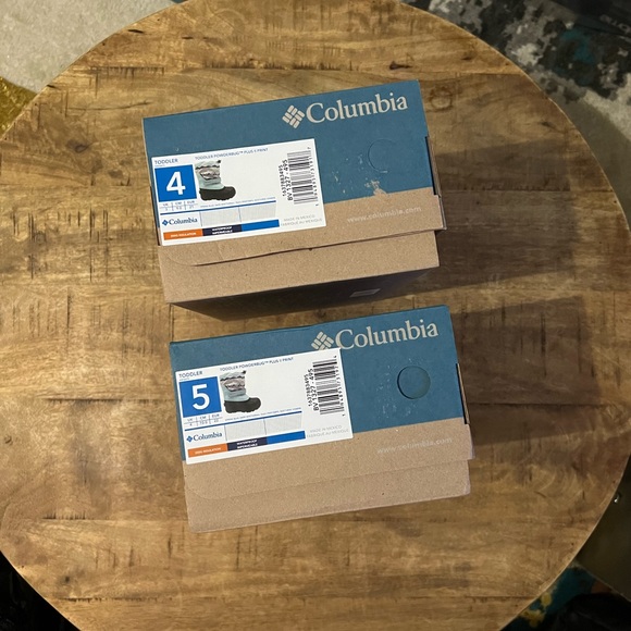 Columbia Powderbug II Plus Print Toddler Waterproof Snow Boots ( Spring blue ) - Picture 9 of 9